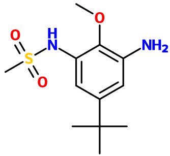 (image for) MC085075 N-(3-Amino-5-tert-butyl-2-methoxy-phenyl)-methanesulfonamide